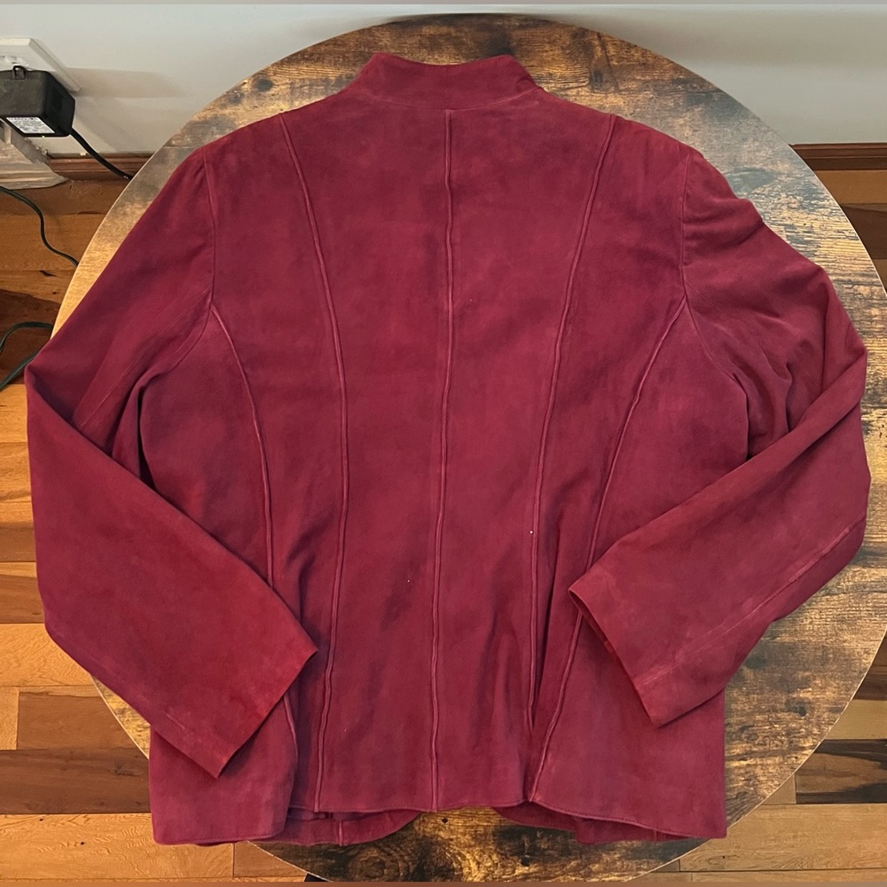 Jones New York Collection | womens suede jacket. Size: XL - Picture 6 of 14